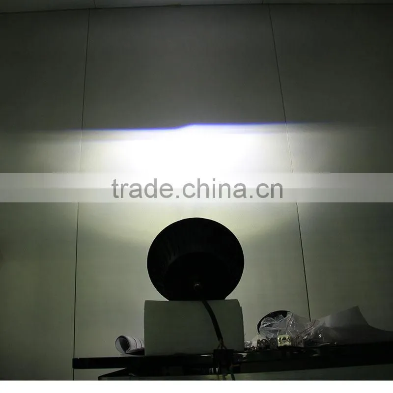 New arrival!!!7" round H/L LED Headlight with braket on hot sell