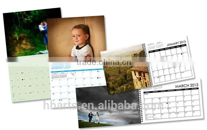 Printing high quality countdown wall calendar