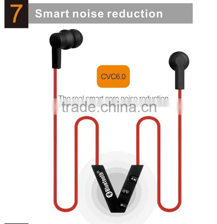 V4.1 Sports Stereo Bluetooth Wireless Headset Headphones With Excellant Deep Bass