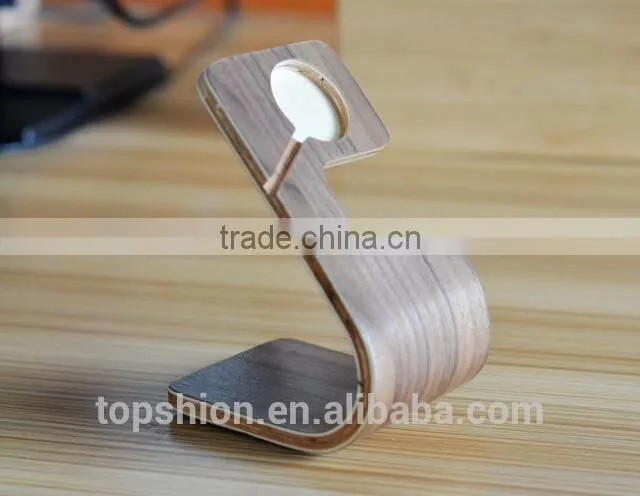 Wholesale for ipad iphone 6 wood stand charging stand holder multi-function, for apple watch wooden stand