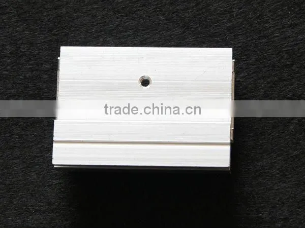 Extruded aluminum round heat sink