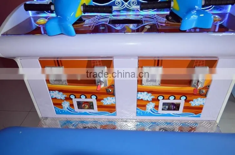 Hot selling 2 players happy water fishing arcade game machine for sale
