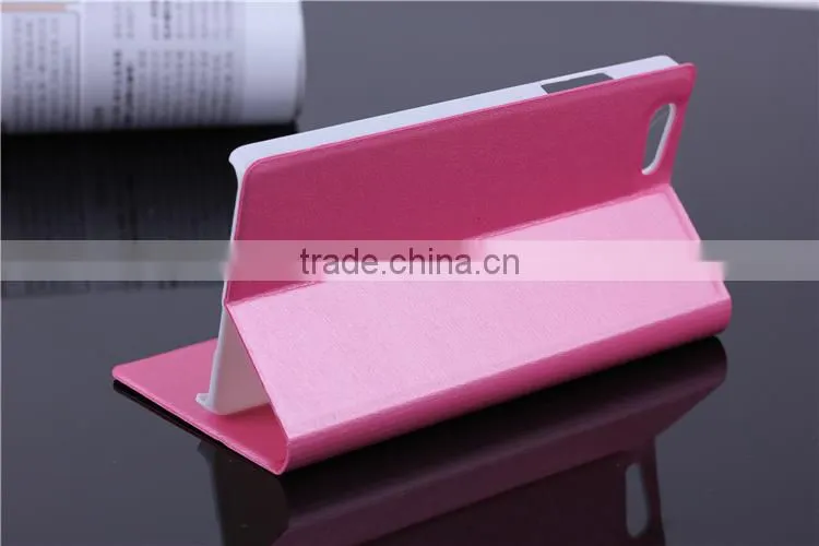 2015 Hot New product phone cases Leather flip cover case for OPPO R8007