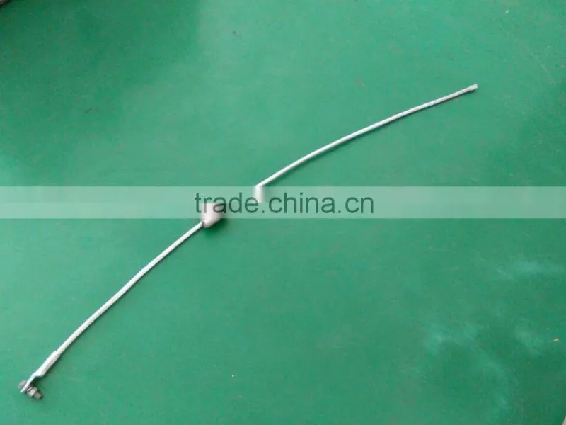 Tension clamp for OPGW cable