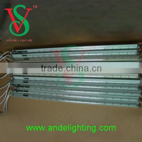 2016 China supplier New arrival tube starfall light led meteor light for tree decoration
