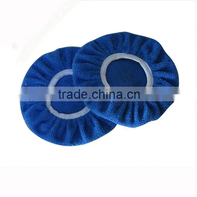 Polishing pad supersoft microfiber 100% polyester terry cloth car buffing pad