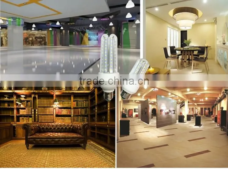 most powerful brightest high bright lumen efficiency performance 36W 5U LED U shape corn bulb light