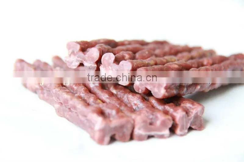 pet chew dog treats(beef stick shaped bone)