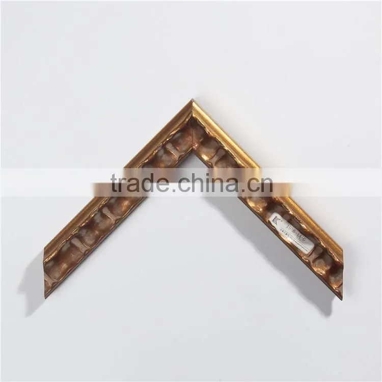 Gold painting frame line