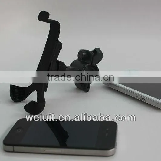 portable flexible iphone/ipad/other mobile phones stand support holder for bike mount