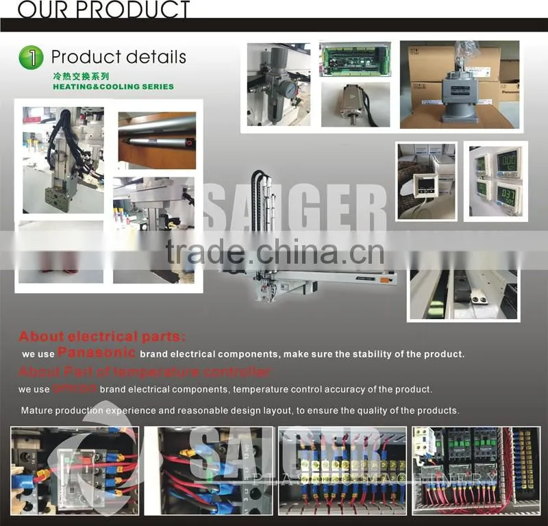 Disposable Plastic Box, hot selling High Speed 2 axis Robot Arm for High Speed Injection Molding Machine