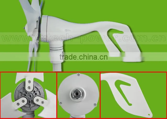 High Efficiency Small Wind Turbine Generator With CE Approval And 3 Years Warranty