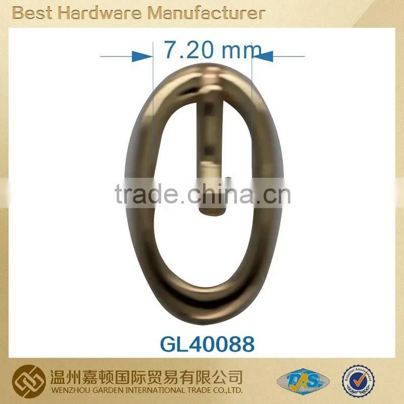 oval mini shoe pin buckle and bag buckle made in wenzhou