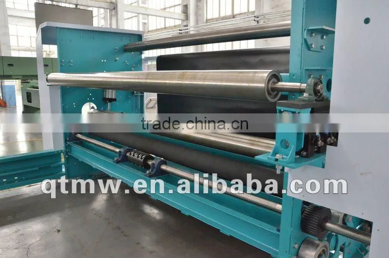 Needle punch spunlace nonwoven crosslapping crosslapper