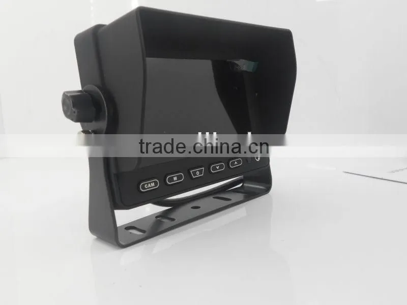 5 inch digital TFT panel monitor 3 ways video input