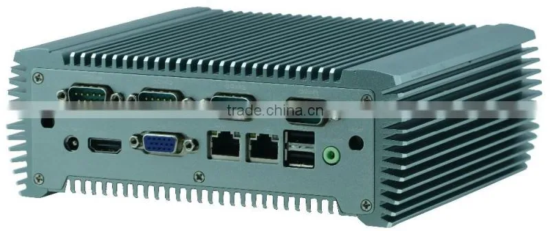 Atom N2800 dual core barebone computer Embedded industrial mini PC DC Power