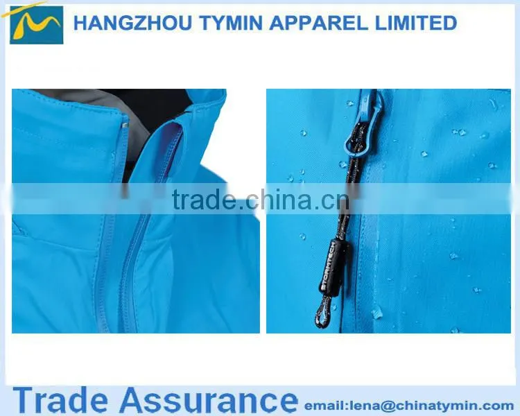 2015 hot sale waterproof branded windbreaker functional ski jacket