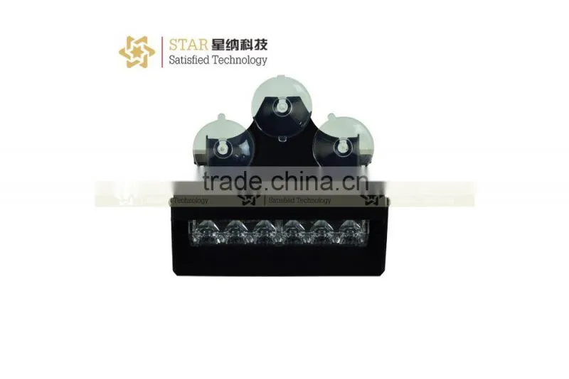 3W*6 LED auto emergency visor light