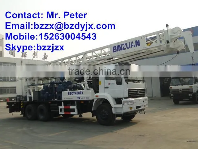 BZCY400ZY full hydraulic water well drilling rig