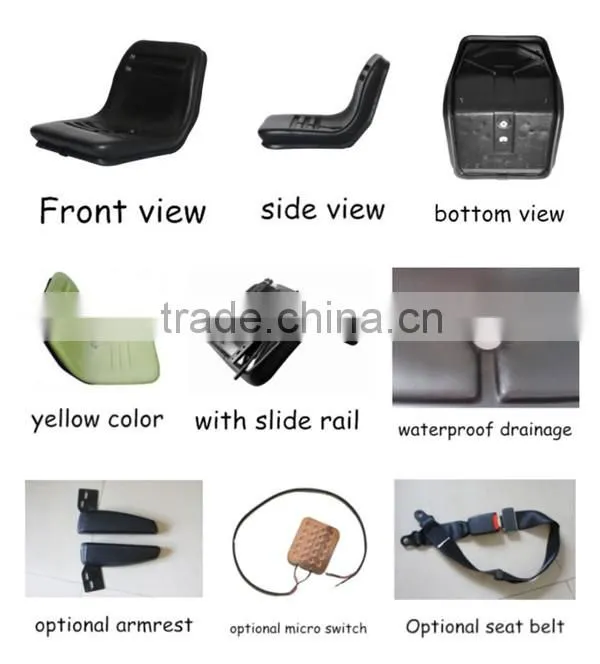 Hot selling tractor parts tractor seat for new holland tractor(YY12)