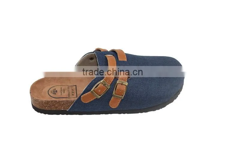 2015 buckle cork outsole wear-resisting lady fancy sandal shoe