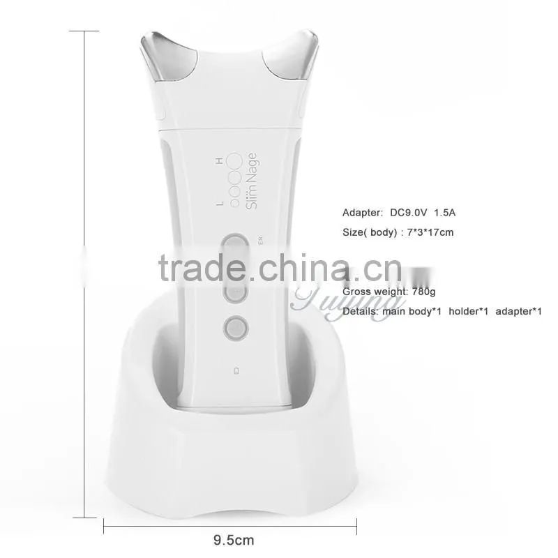 Top quality Waterproof Beauty Massage Ems Micro Current Slimming Technology Unique Probe Design Fits Body face lift machine