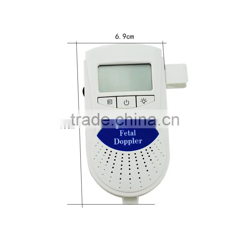Fetal Doppler 3MHz with LCD Display optional 8Mhz RFD-B2 Sonoline B fetal heart rate monitor
