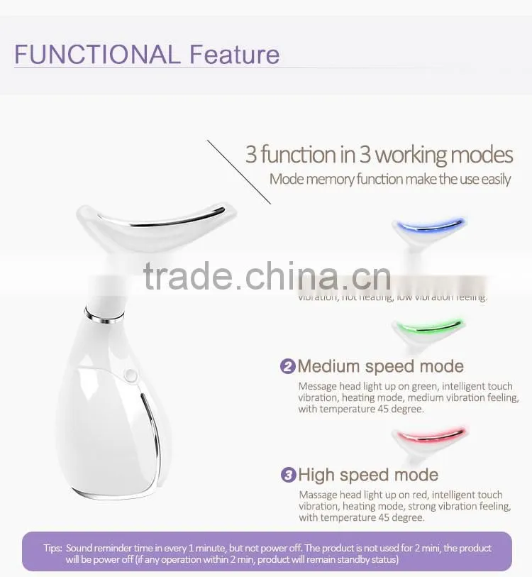 Electric hanheld dolphin shaped massager vibrator for neck massage