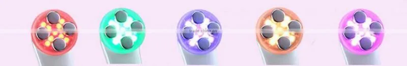 Anti-wrinkles LED Light Therapy, RF + EMS + Methoporation + Electroporation Skin care Electroporation Massage