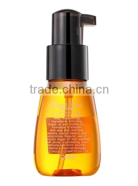 100% pure natural Argan Oil for damaged hair with private label