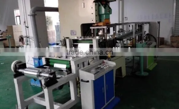Automatic aluminum foil container making machine