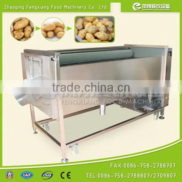 MSTP-1000 High efficiency ginger peeler,potato polish machine,potato washing and peeling machine