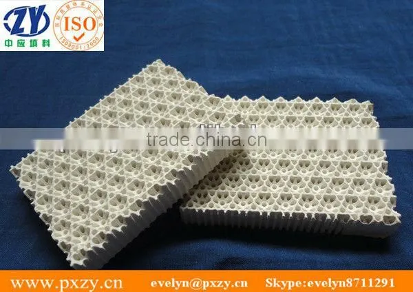 Infrared cordierite honeycomb ceramic plate for BBQ