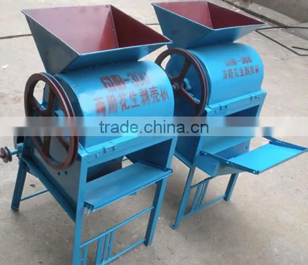 High quality small peanut sheller machine/peanut shelling machine/mini peanut sheller