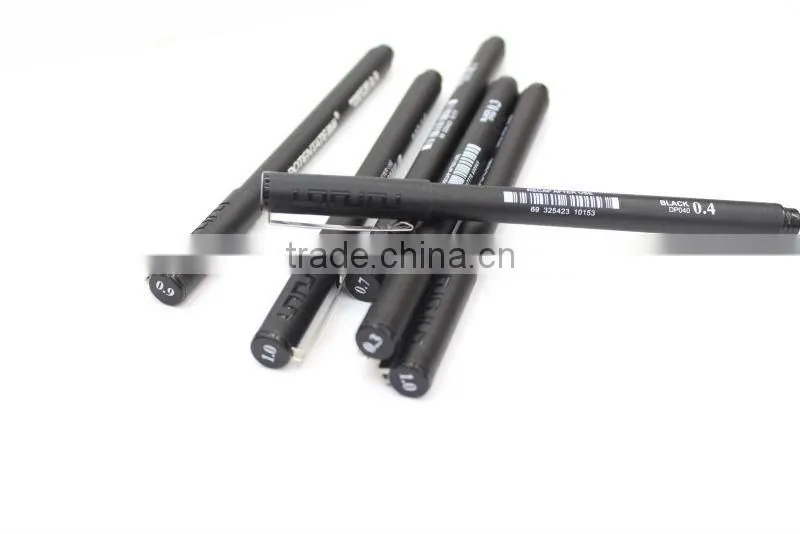 Black fineliner/ fineliner pen for artist / design fineliner
