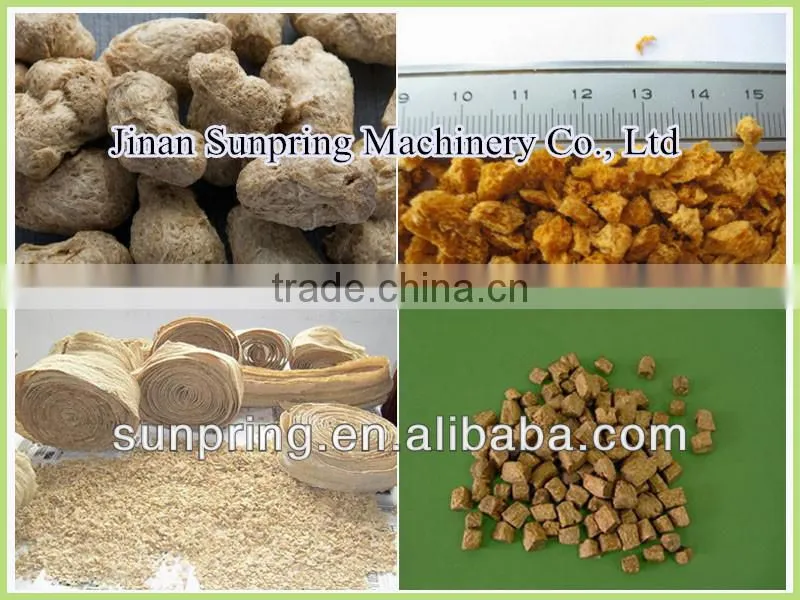 Textured vegetable protein processing line