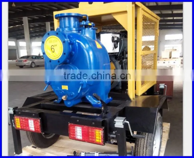 Model JT-2(2inch) self priming wet prime pump for sewage