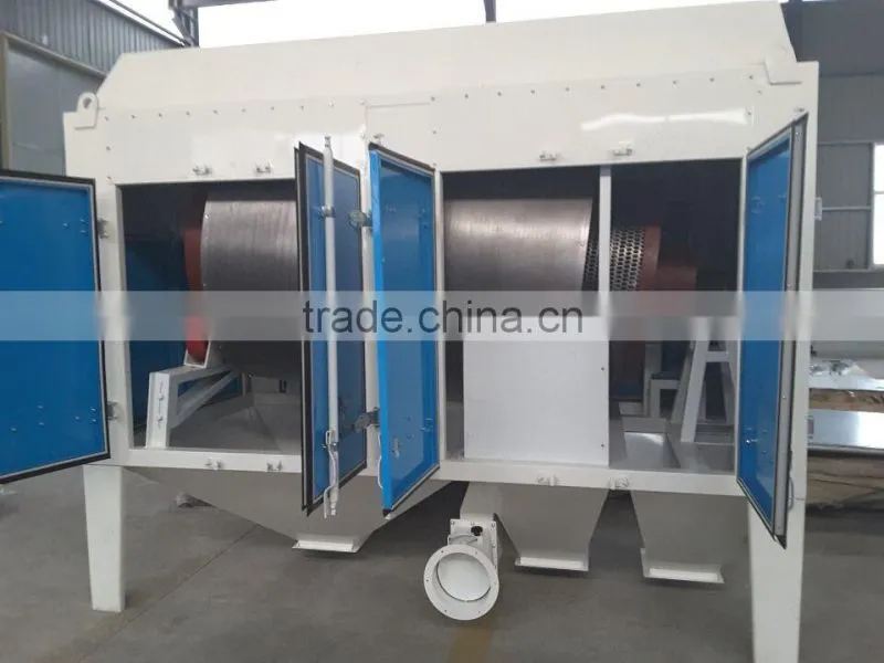 small grain soybean wheat seed cleaner with cyclone