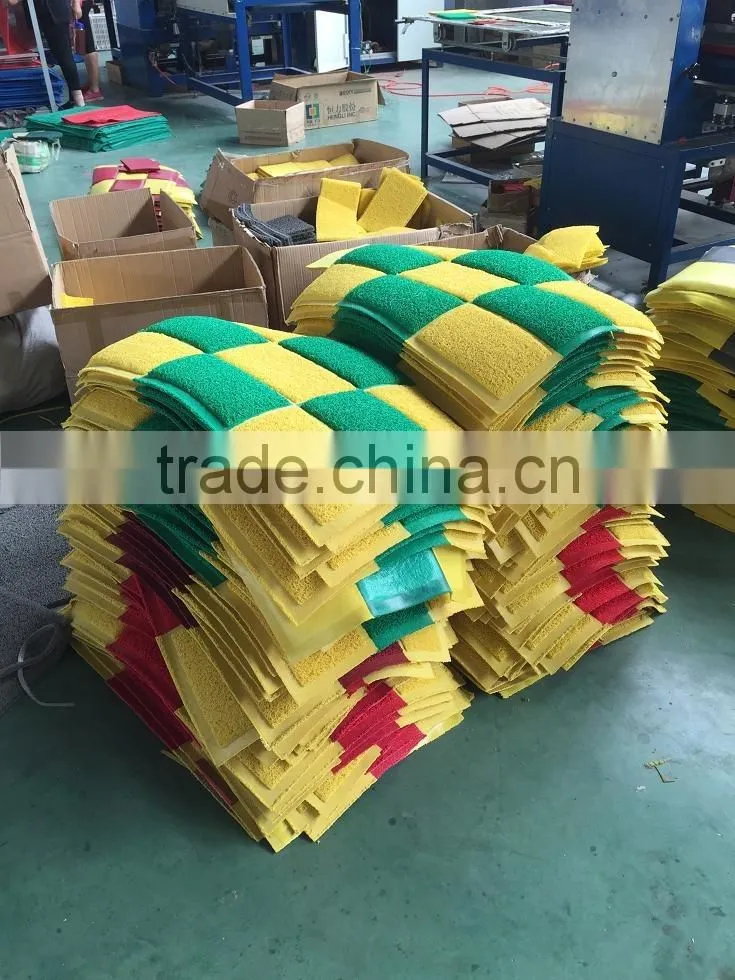 HOT!!! Welcome PVC door mat/PVC coil vinyl loop mat