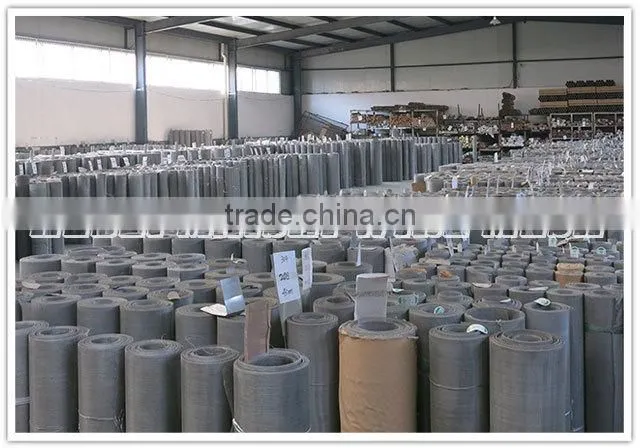 304 Plain weave stainless steel woven wire mesh