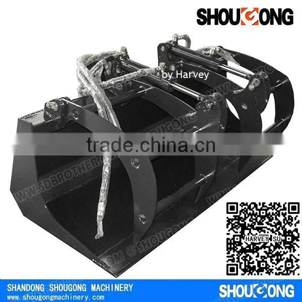 Grapple Bucket Attachment