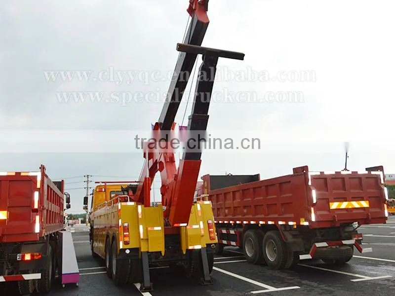 SINOTRUK 6X4 recovery truck HOWO 18T heavy duty wrecker truck