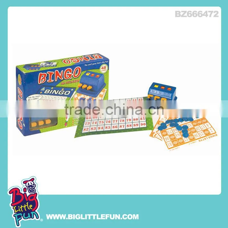 Bingo lotto game