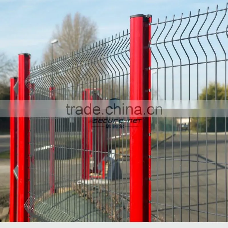 Rot proof powder coating metal garden fencing