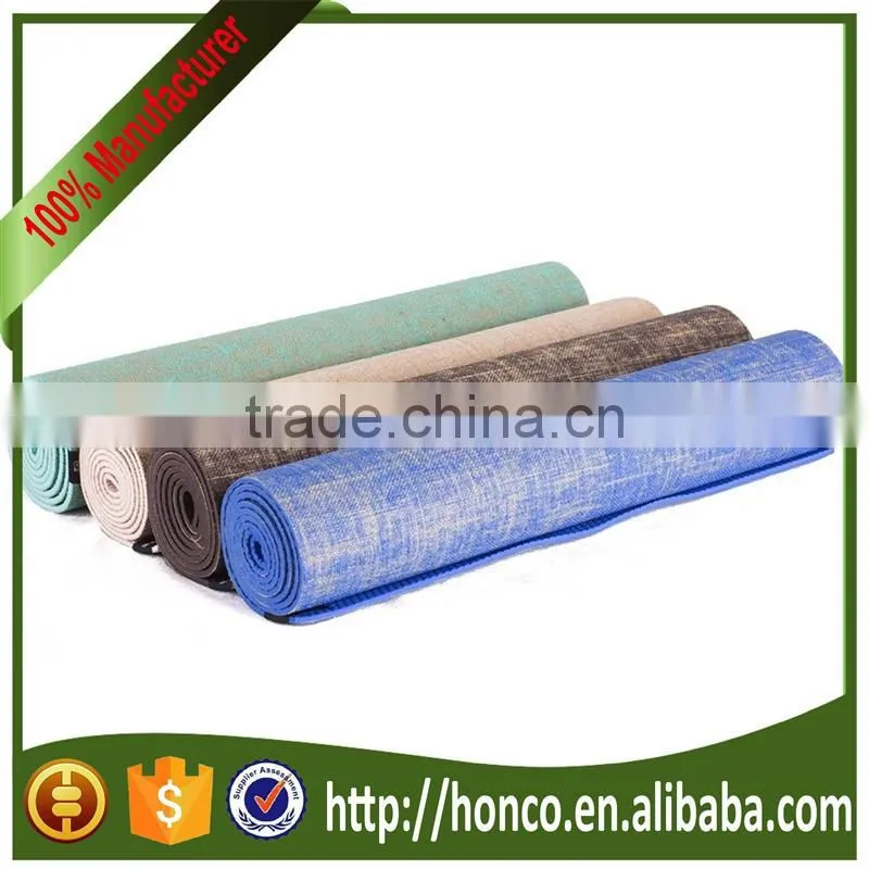 HEMP PVC YOGA MAT PILATES MAT
