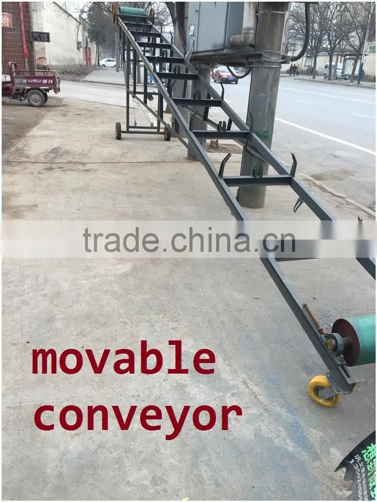 60-150 t/h, smoothly running belt conveyor with long life