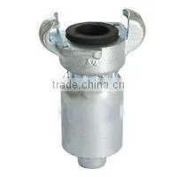 hose end with ferrules