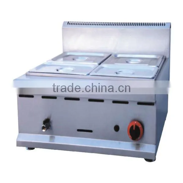 Commercial Gas Counter Top Combination Kitchen Cooker