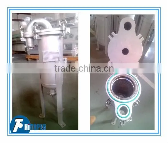 Water purification machine manufactrured in China of low price,simple bag filter for sale