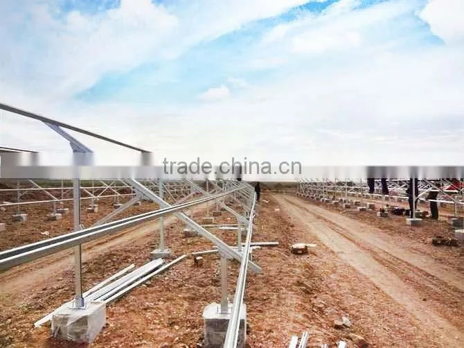 2016 Adjustable simple installation solar mounting brackets